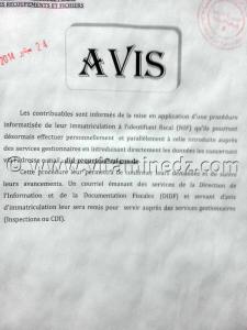 Carte fiscale magnetique 2016