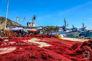 Filets de pêche - Port de Pêche de Ghazaouet