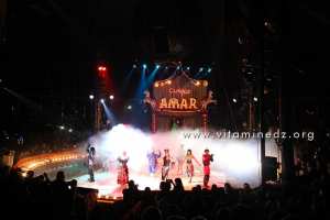 Algérie - Troupe Cirque Amar en tournée à Tlemcen