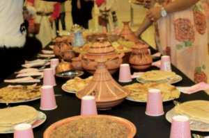Bibliothèque centrale de Souk Ahras:  Exposition de produits du terroir