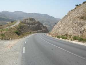 Route vers constantine