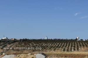 Village La3ribet vu de la route Nationale 2