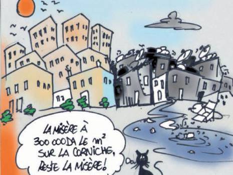 Bidonville Rizi Amor 1 et 2 à Annaba:  Misère au bord de la Corniche