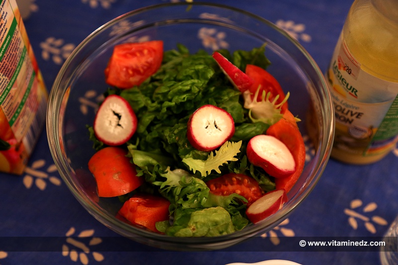 Les bienfaits de la Salade et du Radis