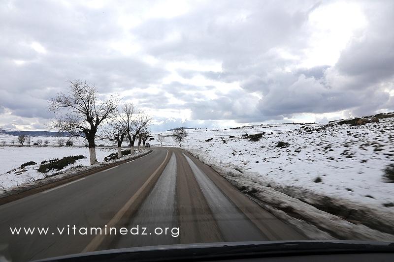 Météo Tlemcen - Parc National, neige abondante sur les hauteurs de Terny