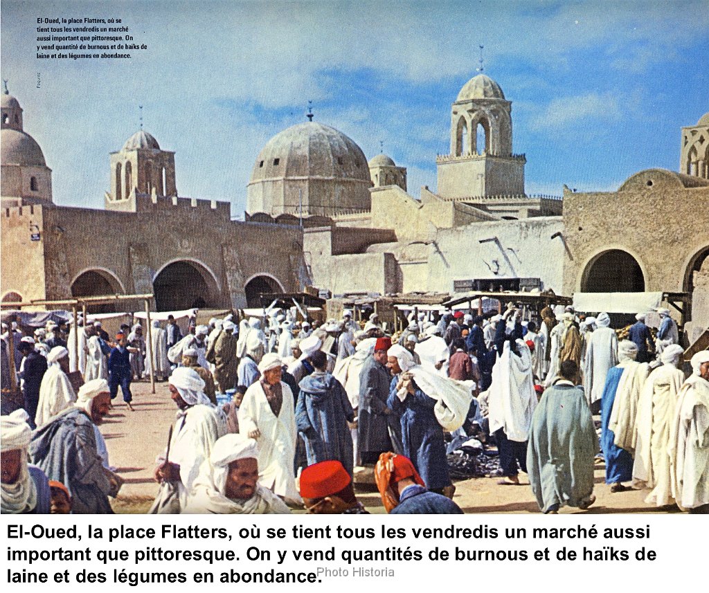 El Oued, Souk de la place Flatters
