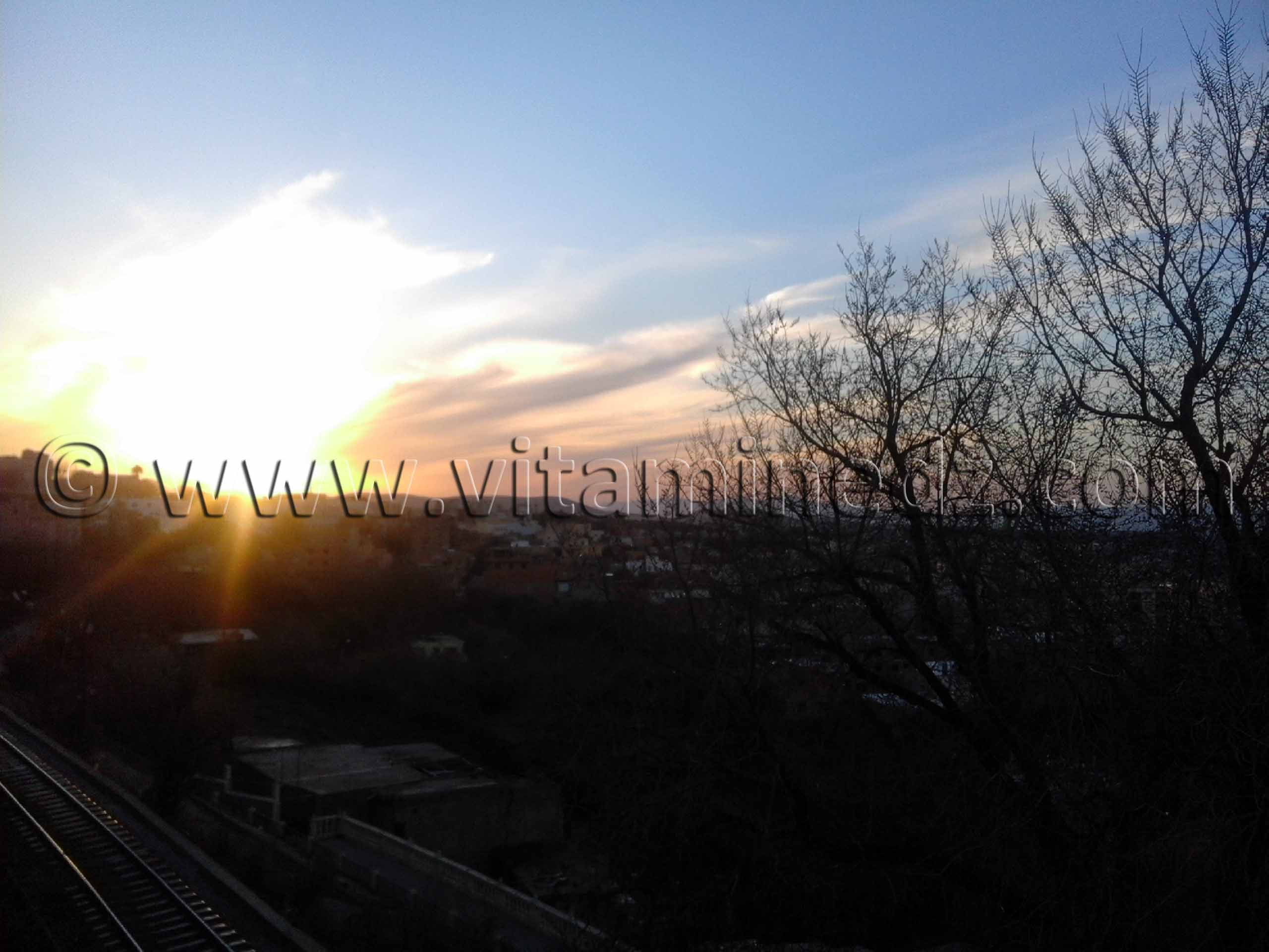 Ras El Bhar - Photo coucher de soleil sur Tlemcen