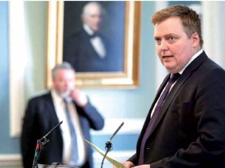 Planète - Victime des Panama Papers:  Le Premier ministre islandais démissionne