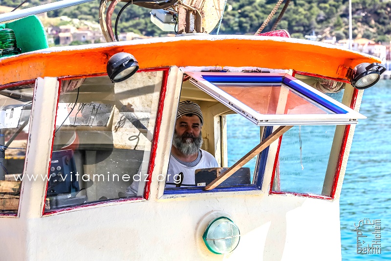 Capitaine à bord - Port de Pêche de Ghazaouet