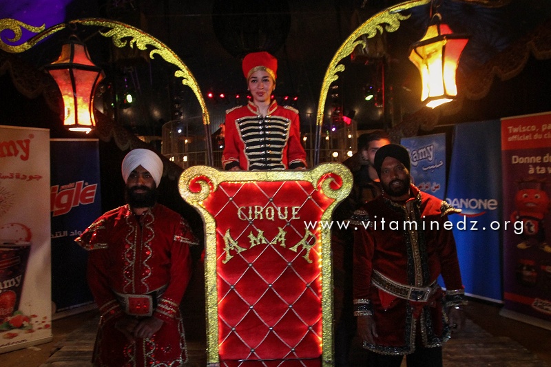 Algérie - Cirque Amar en tournée à Tlemcen