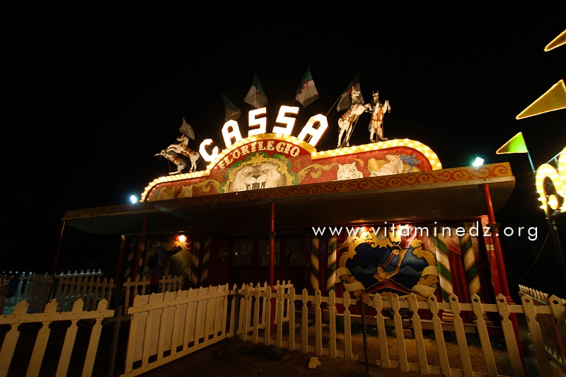 Algérie - Cirque Amar en tournée à Tlemcen