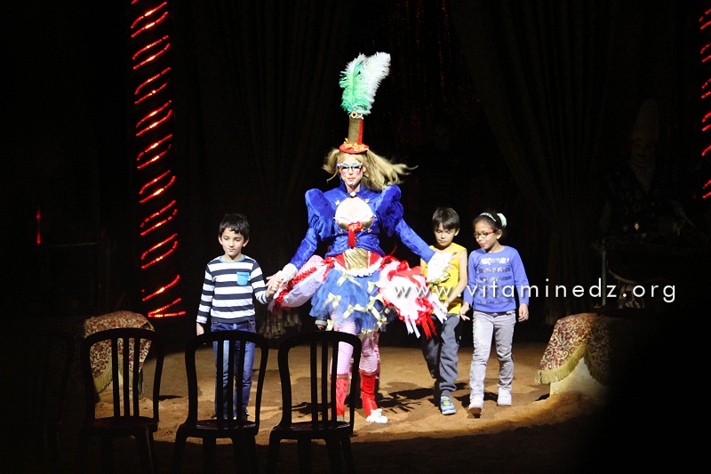 Algérie - Cirque Amar en tournée à Tlemcen