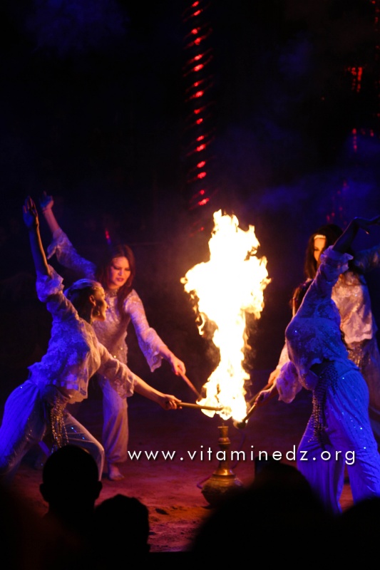 Algérie - Cirque Amar en tournée à Tlemcen