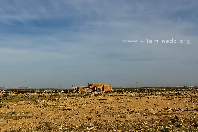 Ancienne gare abandonnée près de Mecheria