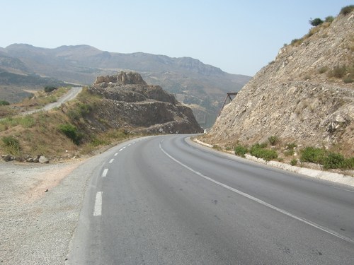 Route vers constantine