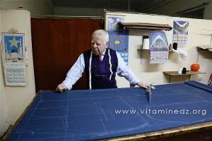 Mr Kaid Slimane Réda, Tailleur passionné à Kiffane (Tlemcen)