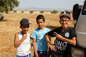 Groupe d\'enfants à la Waada de Ain Youcef (Daïra de Remchi - Tlemcen)