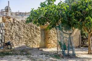 Maison ancienne en terre, El Mdadha, village de la commune de Sidi Ouariache (Ain Temouchent)