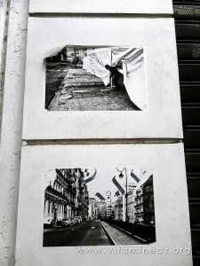 Youcef Krache - Exposition murale à la rue Didouche Mourad - Alger