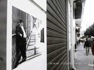 Youcef Krache - Exposition murale à la rue Didouche Mourad - Alger