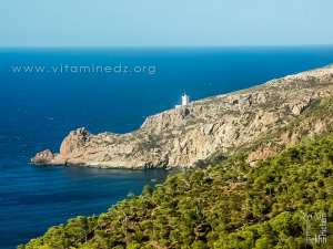 Le Cap Tenes avec son phare