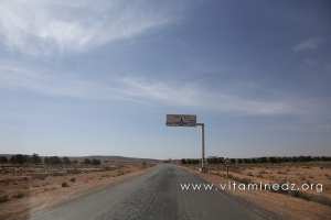 La commune d\'El Bayadh, Route nationale vers El Bayadh