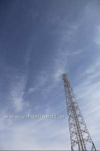 Antenne Telephone El Kaf Lahmar (Wilaya d\'El Bayadh) RN A6