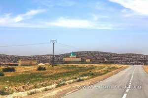 Route vers Anfous, El Ghicha et Ain Madhi (Wilaya de Laghouat)