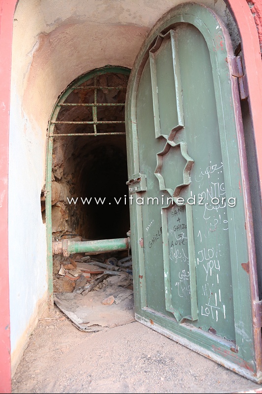 Tlemcen - Le Grand Bassin (Sahridj Mbedda) : Tunnel ou canalisations?