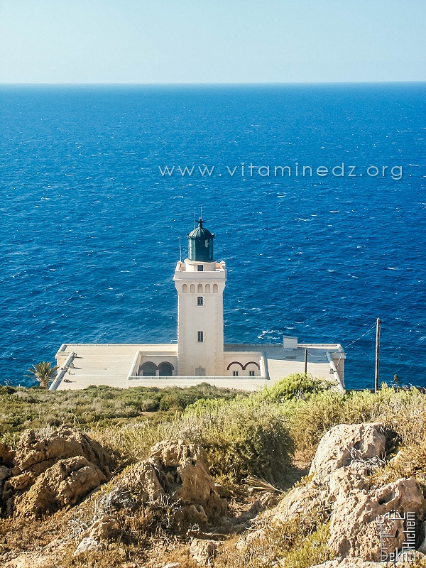 Phare du Cap Tenes vieux de 150 ans