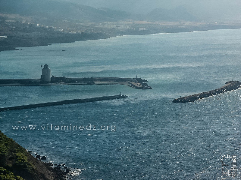 Port de Tenes vue du Cap Tenes