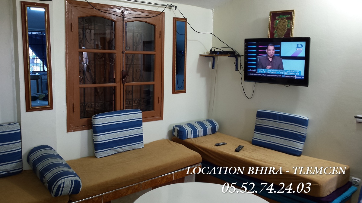 Location Appartement F3 meublé pour vacances d'été - Plage du Sel (Bhira)