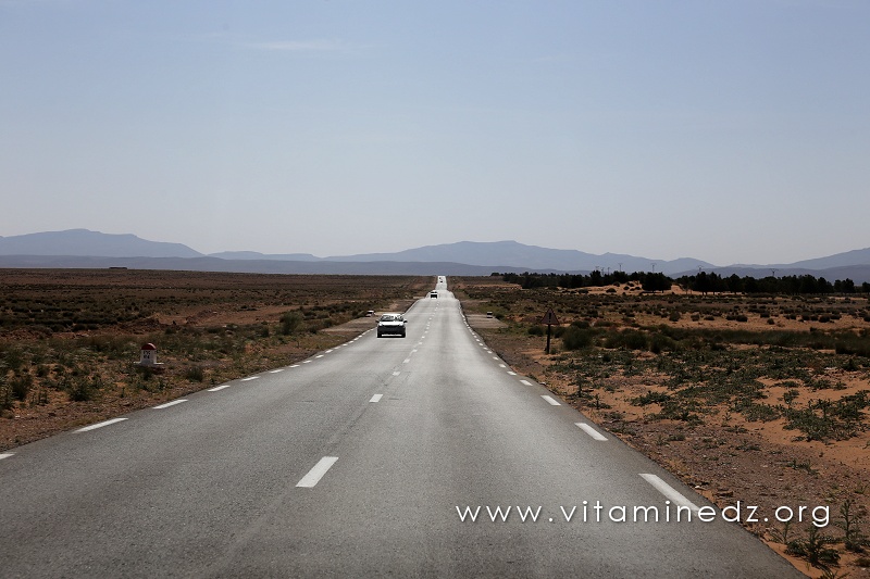 La commune d'El Bayadh, Route nationale