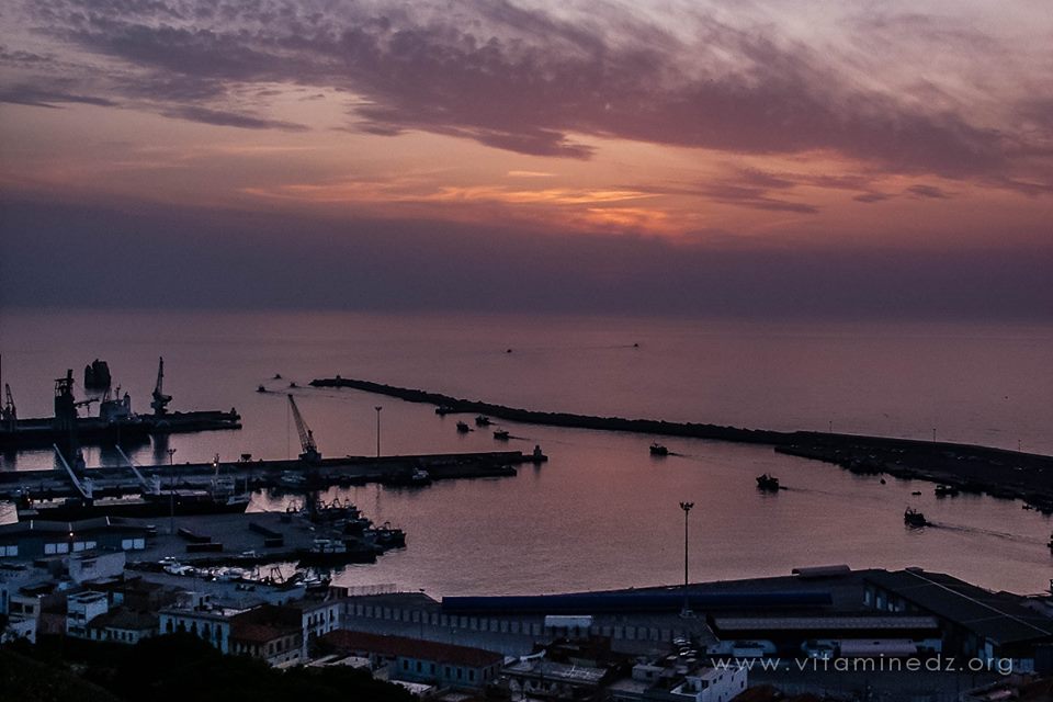Port de Ghazaouet : Coucher de Soleil