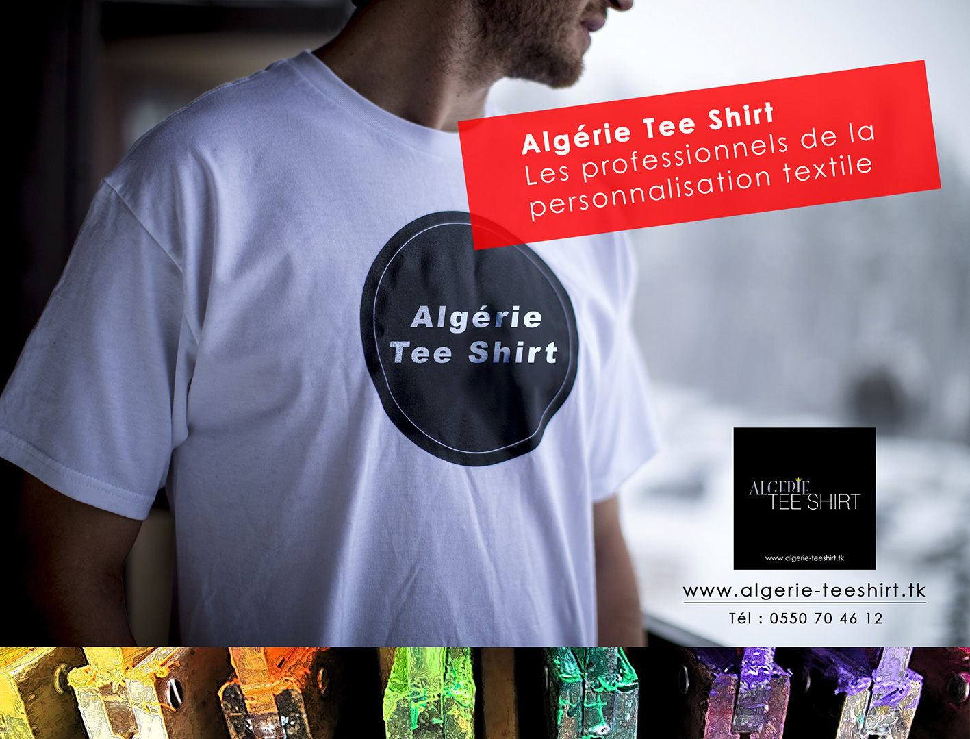 T-shirt personnalisé Hydra Alger