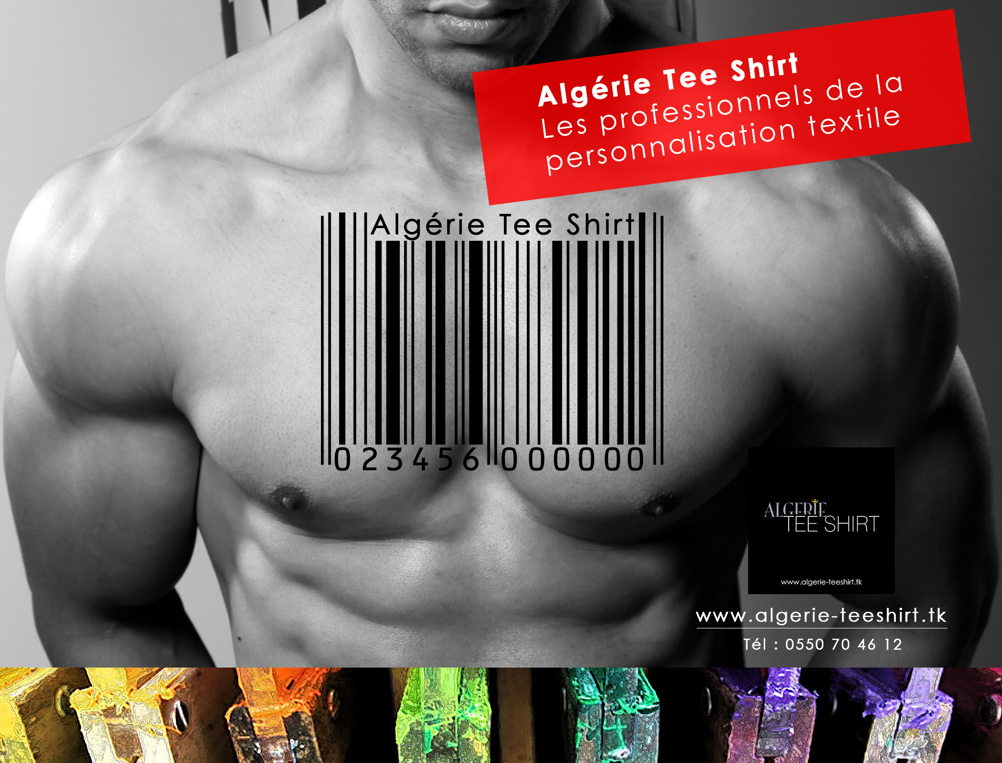 T-shirt personnalisé – Algérie