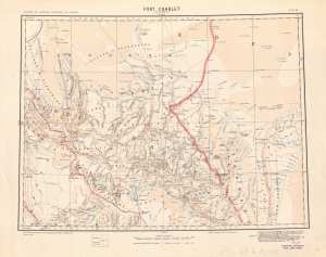 Carte de Fort Charlet : (Djanet)