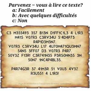 Lire ce texte!