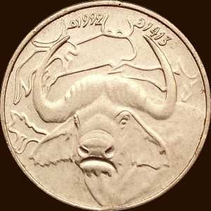 واحد دينار 1992 صنف أ - ظهر -