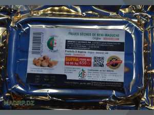 Bon produit ! Beau packaging ! La figue de Beni-Maouche conditionnée pour l'export...