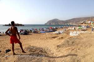 Plage de Sbi3at - Belle mais mal entretenue