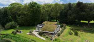 les toitures végétales de l’éco village de Cornan