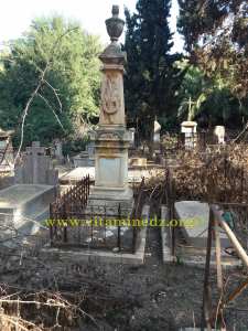 Tombe de Vincent Jean de Matha MARTINEZ