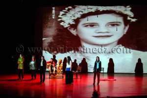 Tlemcen, association la grande maison  la représentation de la pièce de théâtre \'\'Un legs qui nous parle\'\'