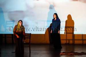 Tlemcen, association la grande maison  la représentation de la pièce de théâtre \'\'Un legs qui nous parle\'\'