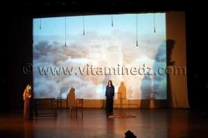 Tlemcen, association la grande maison  la représentation de la pièce de théâtre \'\'Un legs qui nous parle\'\'