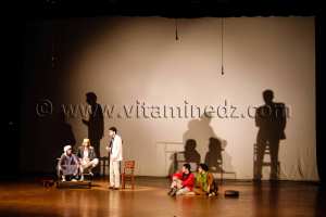 Tlemcen, association la grande maison  la représentation de la pièce de théâtre \'\'Un legs qui nous parle\'\'