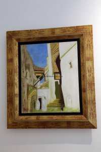Tlemcen Expo peinture de Fatiha Bouziane au Palais de la culture Abdelkrim Dali