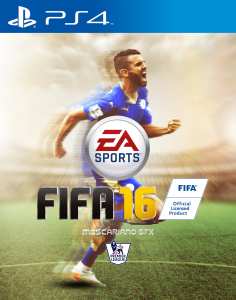 FIFA 16 Cover Riyad Mahrez by Mascariano