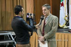 lePr Paul André Ballanfat, aux Journées d’étude internationales sur  Sidi Boumediene